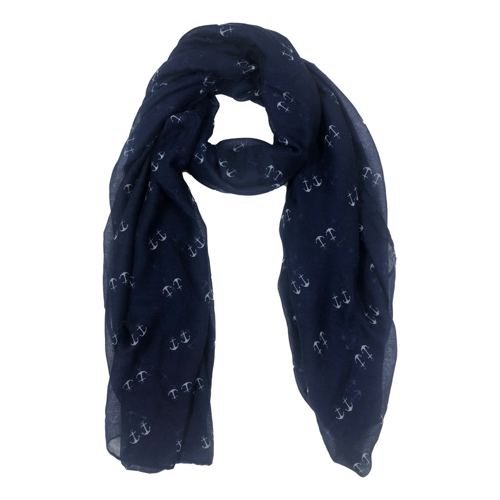 Echarpe Ancres & Etoiles – Boutique Augustin (vue 2)