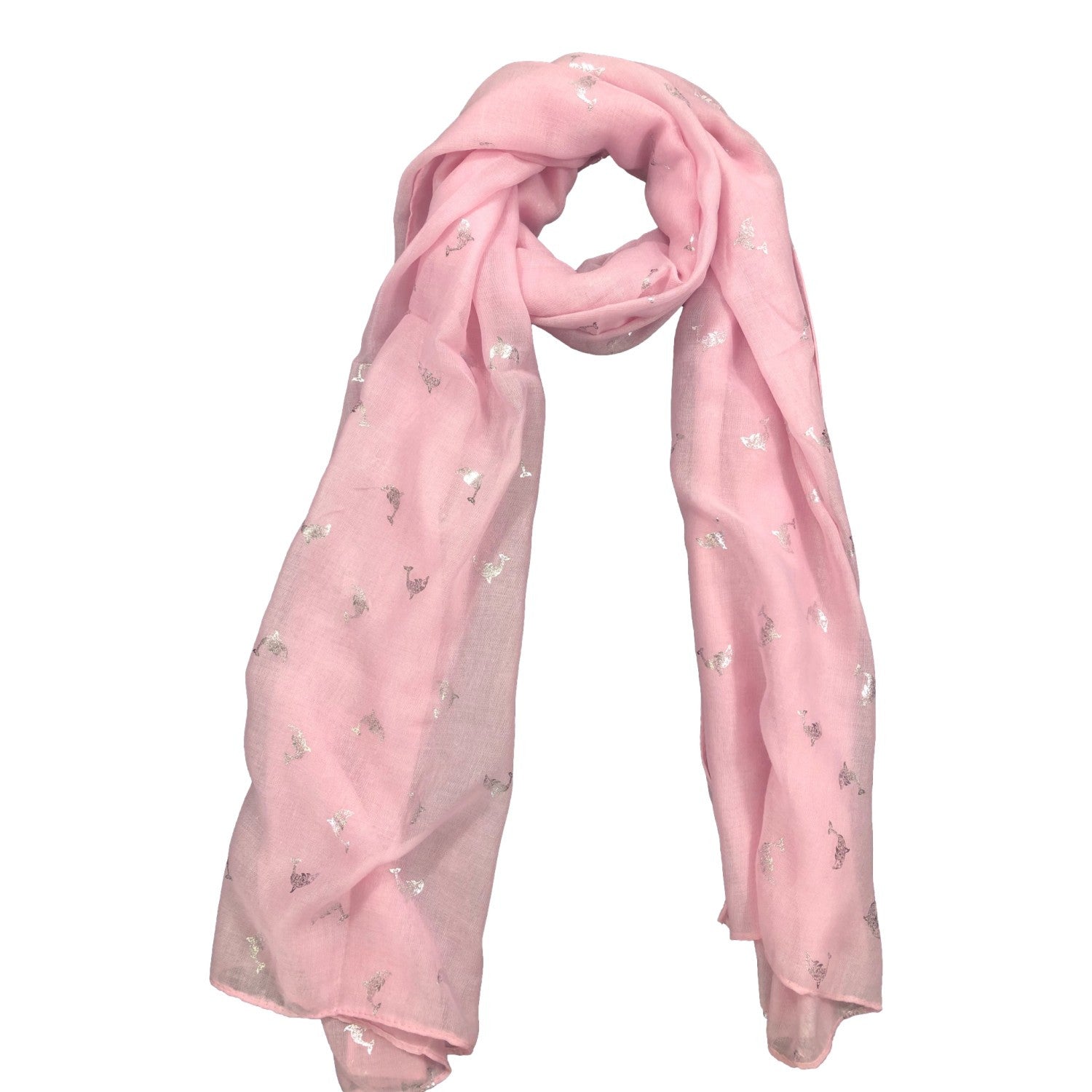 Echarpe Dauphins brillants – Boutique Augustin (vue 6)