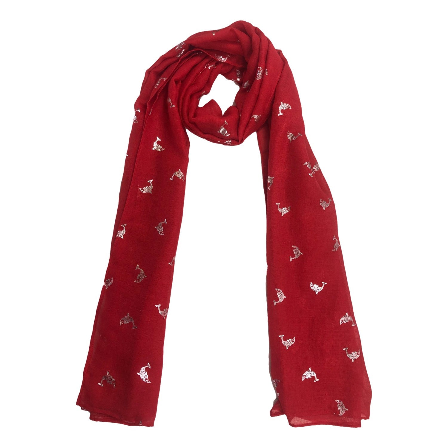 Echarpe Dauphins brillants – Boutique Augustin (vue 7)