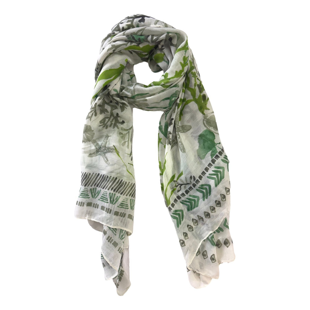 Echarpe motif corail – Boutique Augustin (vue 5)