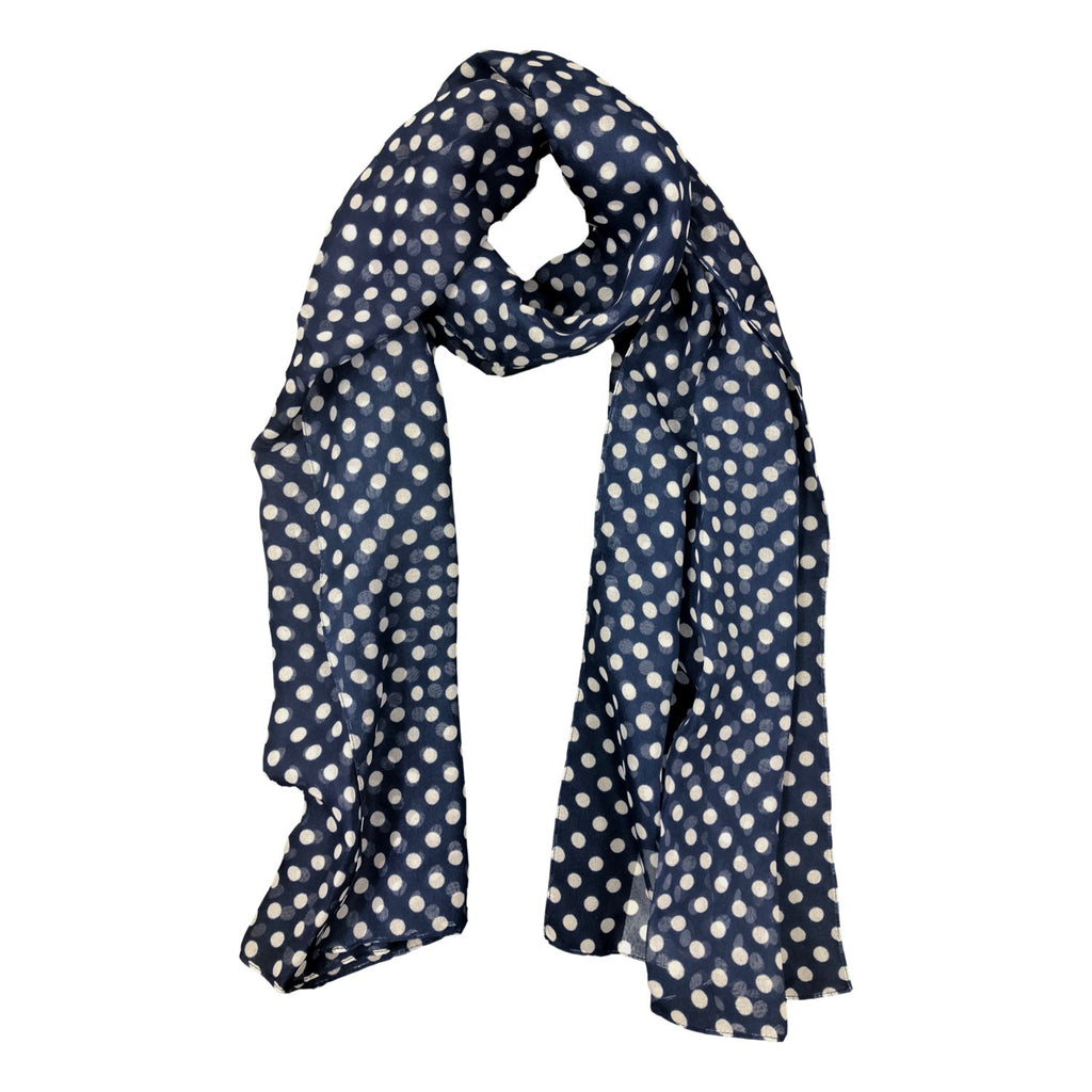 Echarpe Pois en mousseline – Boutique Augustin (vue 2)