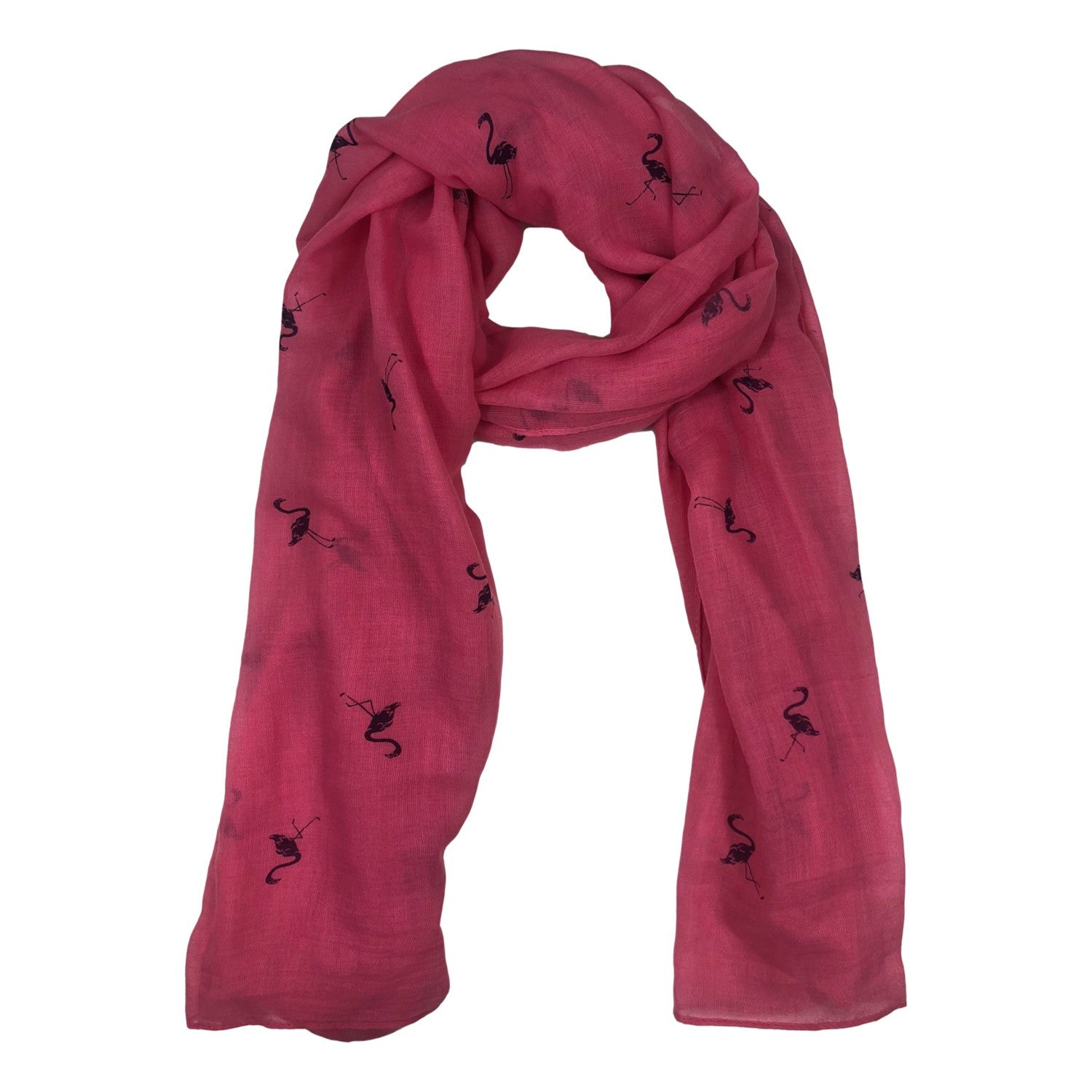 Foulard flamant rose – Boutique Augustin (vue 4)