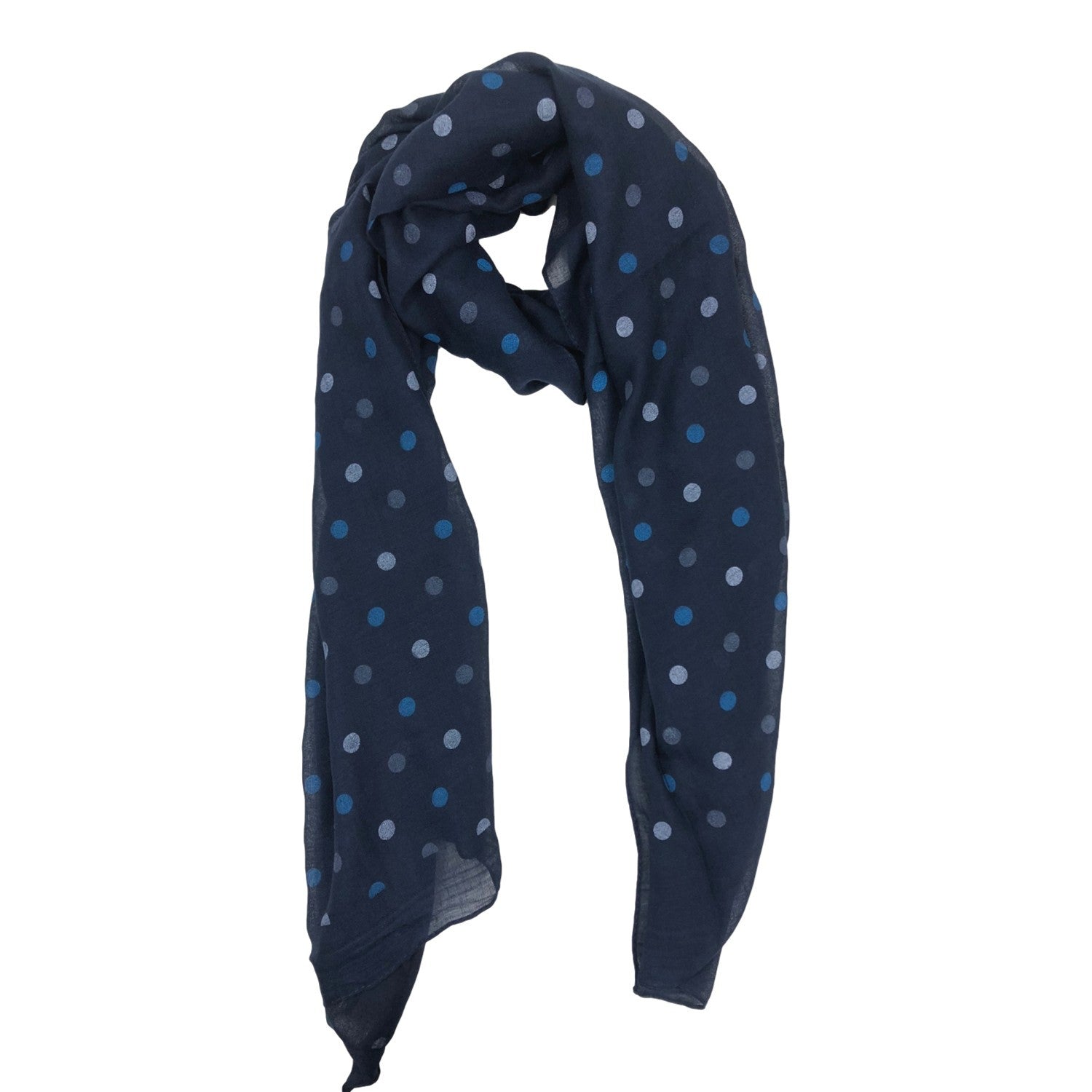 Echarpe pois – Boutique Augustin (vue 3)