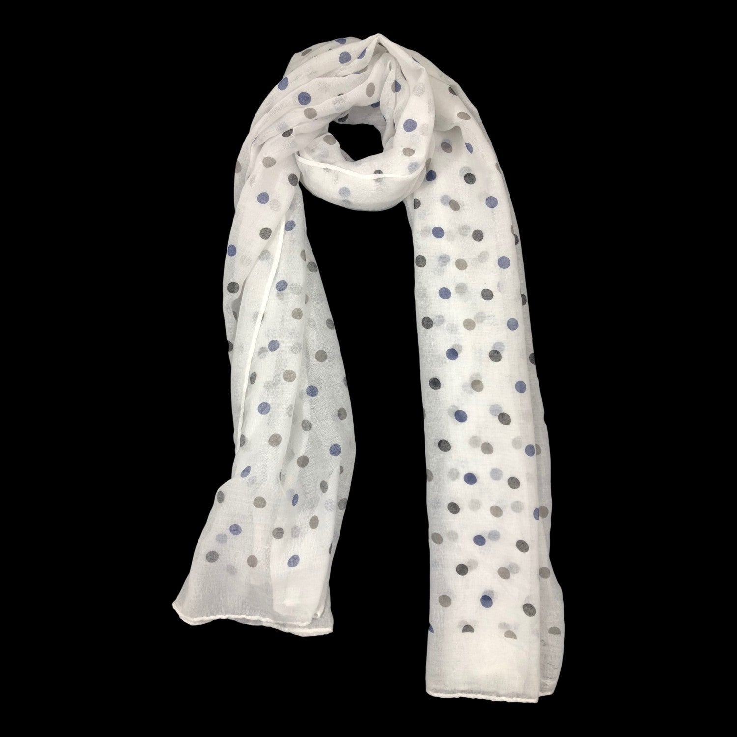 Echarpe pois – Boutique Augustin (vue 4)