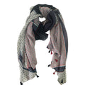 Grande écharpe ancres & poissons – Boutique Augustin
